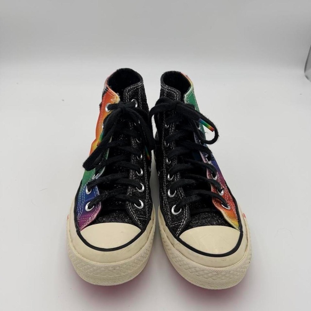 Converse Chuck Taylor All Star High Top Rainbow Pride Shoes Size US 7.5